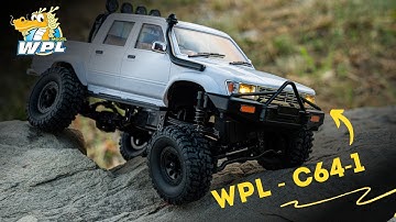 UNBOXING AND TESTING OUT -  WPL-C64-1 RTR #wpl #wpl2024 #wplrc #rccar #toycars #rccrawler #offroad