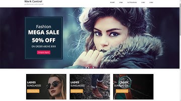 Template de Loja Virtual para Work Control
