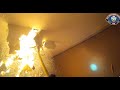 Firefighter's bodycam video shows massive flames inside I.E. home I ABC7