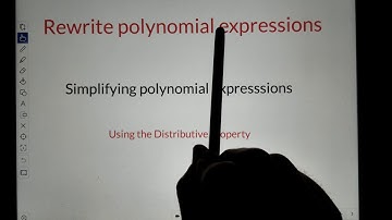 Rewrite Polynomials   Part 2