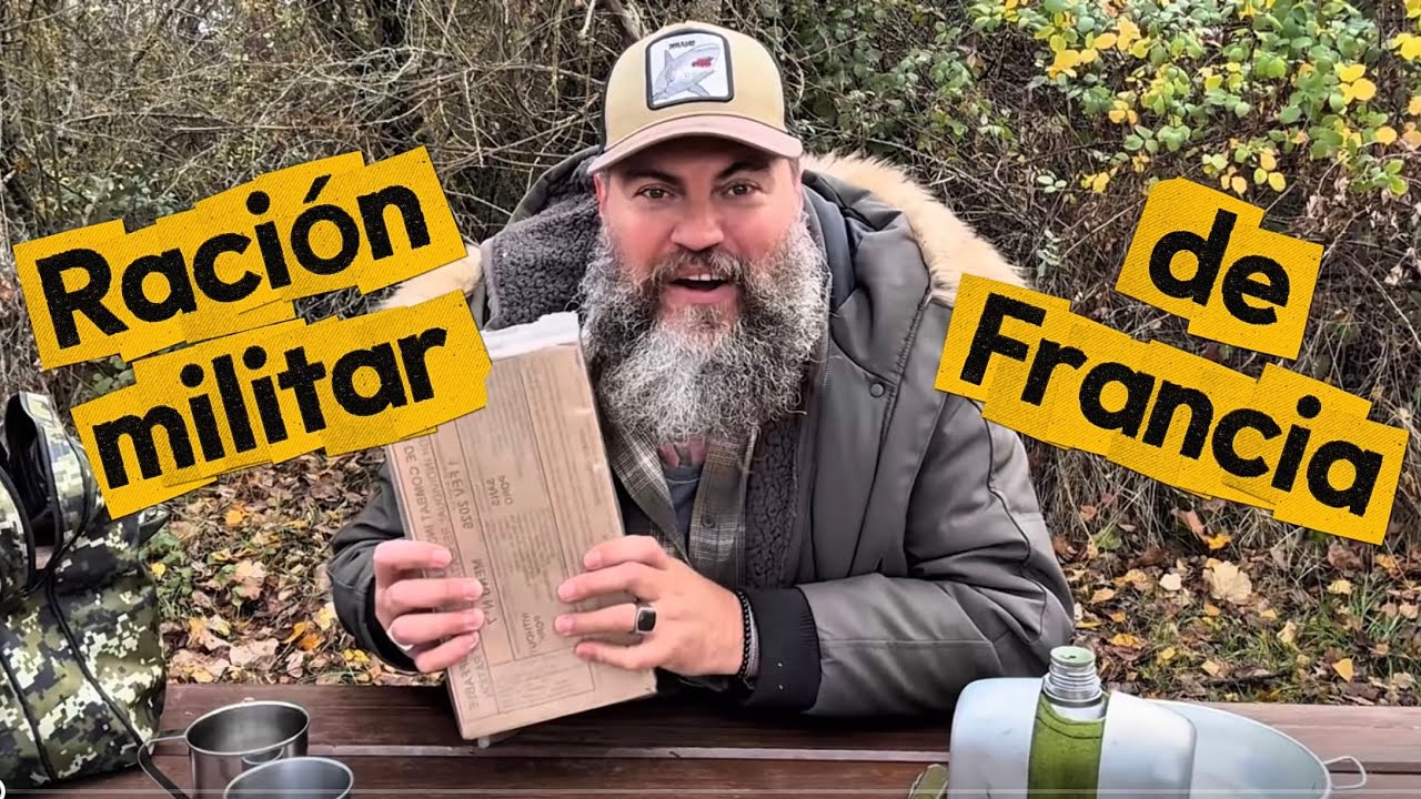Probando la ración militar de 24H del ejército de Francia 🇫🇷 