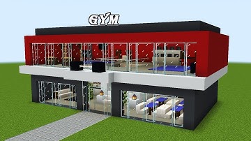 How to Build GYM In Minecraft - Tutorial Video