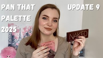 Pan That Palette - Update 9 (first finished palette!)