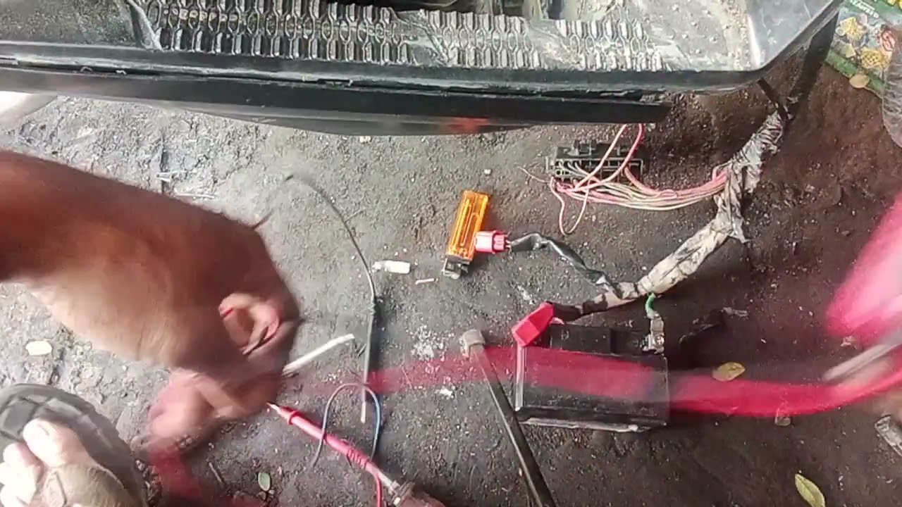 cara cek pengisian aki/acu vario 125 led