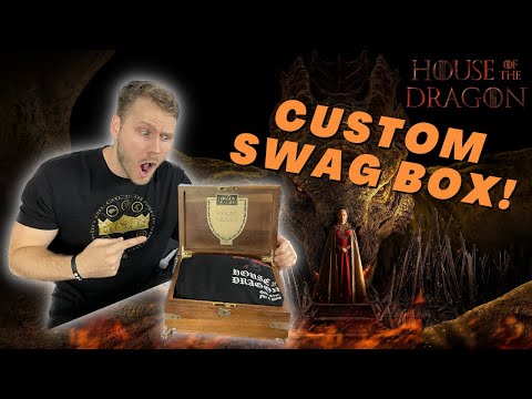 House of the Dragon CUSTOM SWAG BOX! | UNBOXING