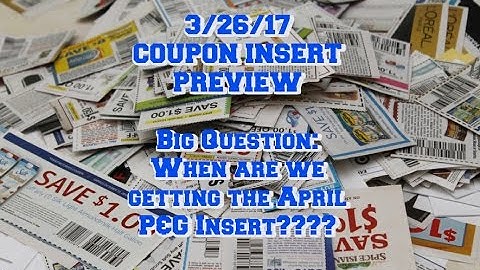 3/26/17:  Coupon Insert Preview  Smartsource & Redplum ➪ Savvy Coupon Shopper