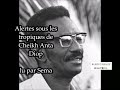 Extrait d' Alertes sous les tropiques de Cheikh Anta Diop/ Vers une idéologie africaine