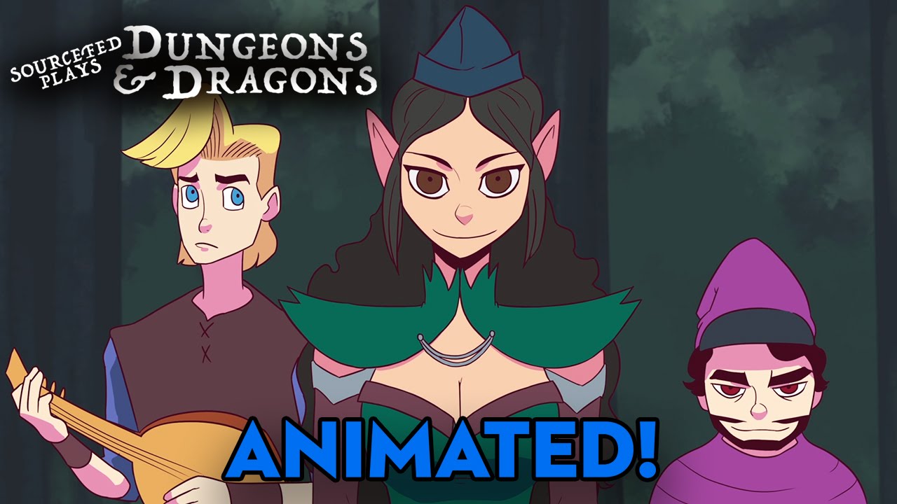 sourcefed whitney SourceFed D&D S2E7&8 Animated!