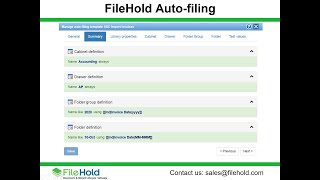 FileHold Auto-filing Templates - Merge Tags & Regular Expressions (2 of 2)