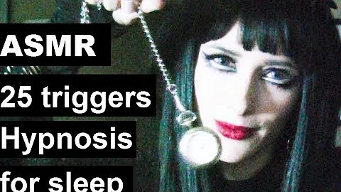 25 ASMR triggers; Hypnosis for sleep with Angela G...