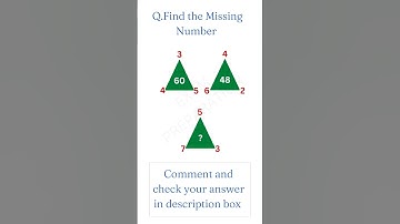 Find the Missing Number| #maths #puzzle #exam #mathpuzzle #tiktok #fun #shortsviral #quiz #riddles