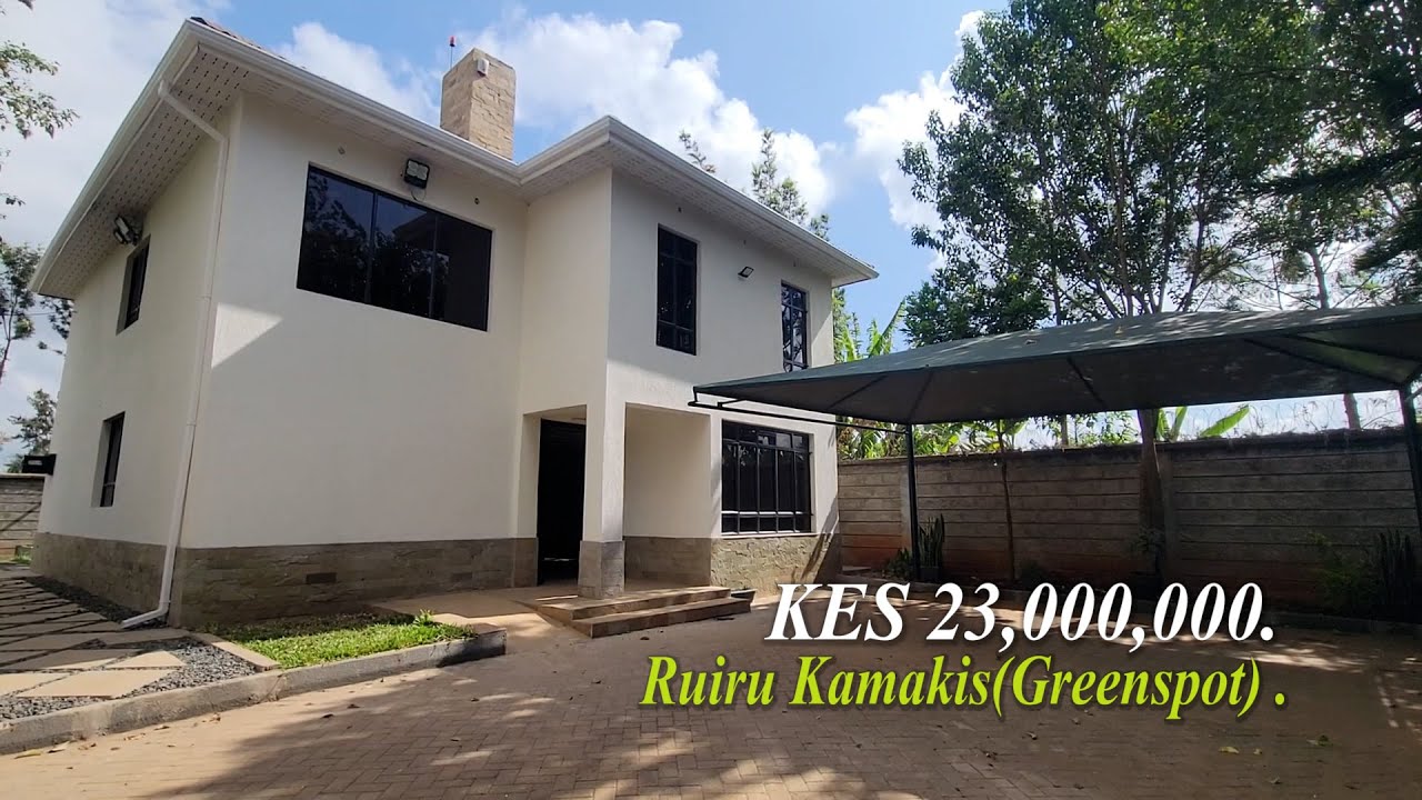 INSIDE a Green, Leafy Masionette @ Kes 23M in Ruiru Kamakis