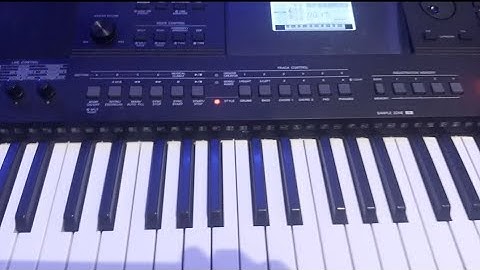 How to set Makossa praise on Keyboard PSR E463, E453, E443, E333, E363, E343, E423, E433, E373, E473