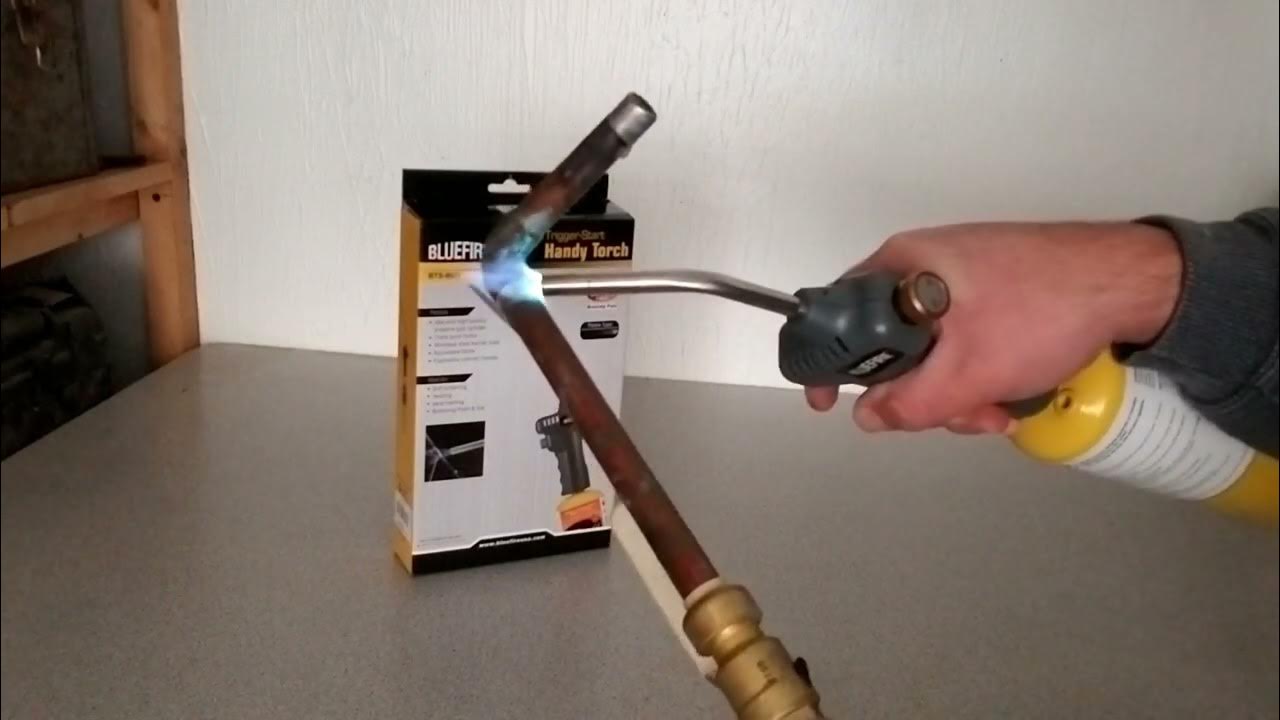 Homemade glassworking torch 