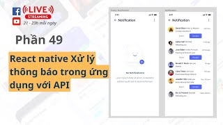 [React Native] Phần 49 Xử lý thông báo trong ứng dụng React Native