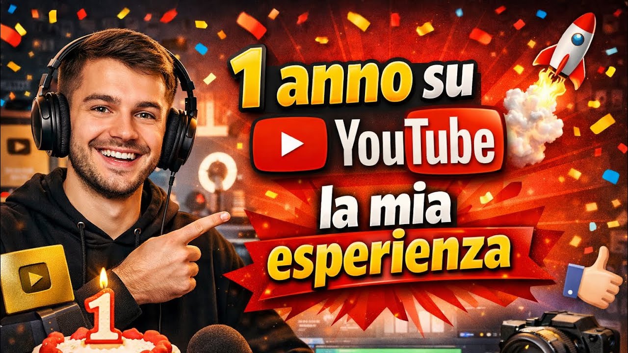 UN ANNO SU YOUTUBE: LA MIA ESPERIENZA - YouTube
