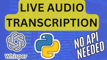 Transcribe and Translate Audio Locally with Whisper!