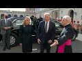 Roma, Joe Biden arriva in Vaticano per incontrare Papa Francesco