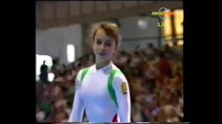 1992 European Artistic Gymnastics Championships WAG All Around and Event Finals [Eurosport English]