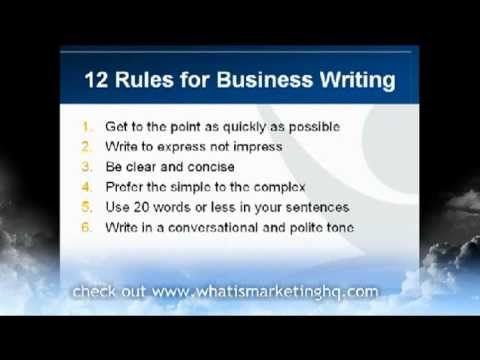 Business communication and report writing (in english)