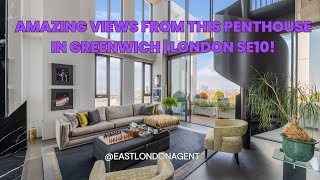 YOU MUST SEE THESE VIEWS! Probably the best Penthouse in Greenwich, London SE10 | Amazing Video Tour