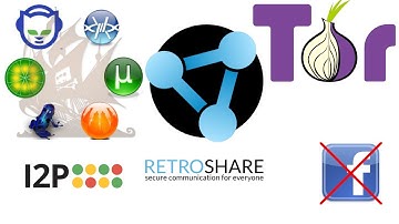 retroshare - P2P Decentralized Social Network - Linux GUI