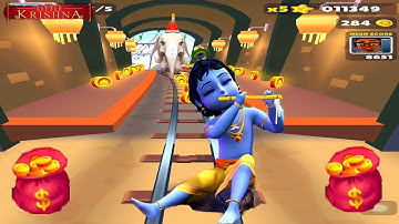 Little Krishna Run Game - Lord Krishna Game Tour | Android/iOS Gameplay HD