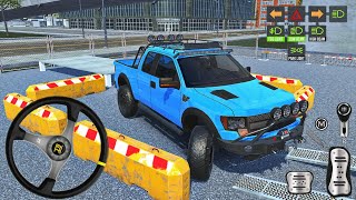 Car Parking Simulator 3D - Impossible 4X4 Pickup Truck Platform Ramp Parking License gameplay  screenshot 4