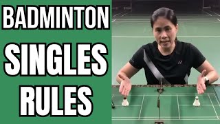 Don’t break these Badminton Singles rules | Avoid Penalties!