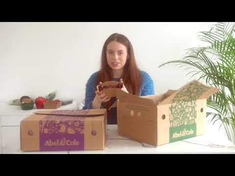 Abel & Cole UNBOXING | 4th Box - Getting £41.14 Organic Food for Free