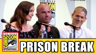 PRISON BREAK Comic Con 2016 Panel  Season 5, Wentworth Miller, Dominic Purcell, Sarah Wayne Callies