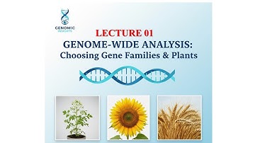 How to Select Gene Families & Plant Species for Genome-Wide Analysis | Lecture 1