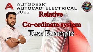 AutoCAD Electrical- How to draw using Relative Co-ordinate System in Hindi  || Er. GS Sir ||