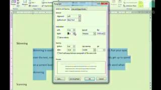 07 Format a Document with Word Processing Part 2