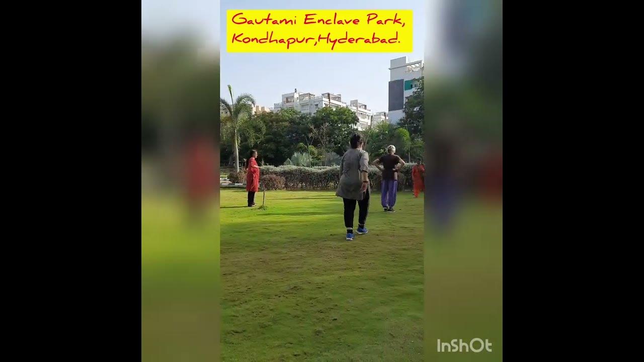 Gautami Enclave Community Park,Kondapur,Hyderabad. YouTube