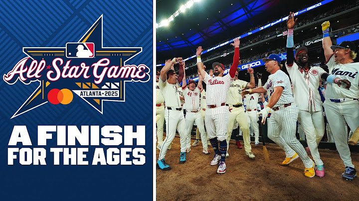 The DRAMATIC finish to the 2025 All-Star Game! (ENTIRE 9th inning and swing-off!)