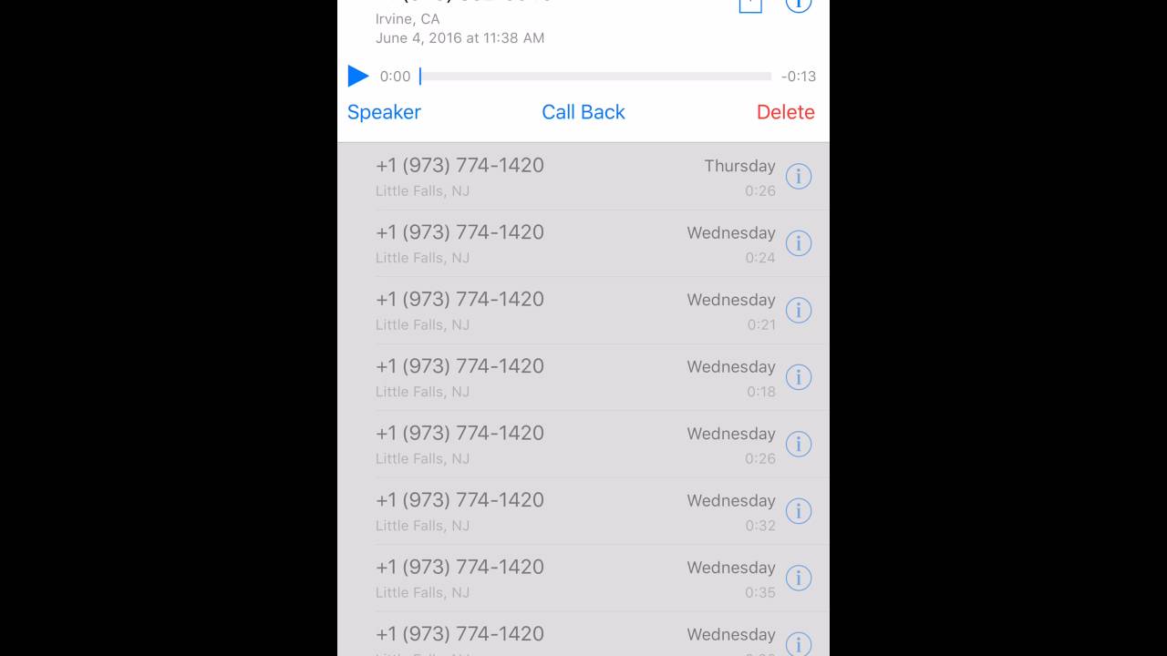 How to Save Voicemail on iPhone - YouTube