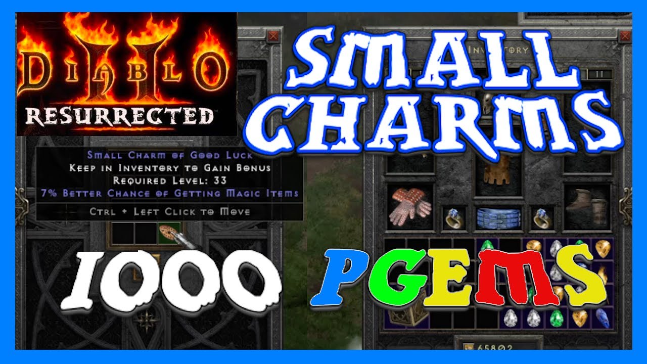 WORTH IT!? Rerolling SMALL CHARMS with 1,000 PERFECT Gems