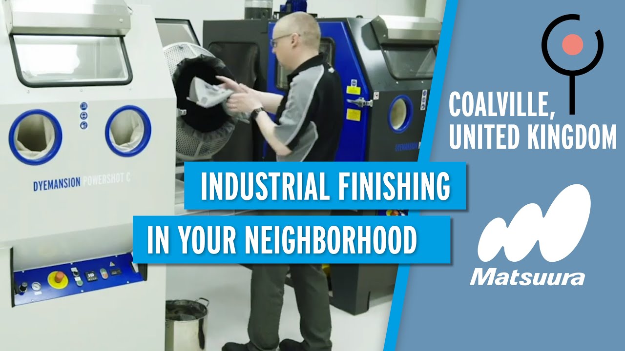 Matsuura, UK I Industrial finishing in your neighborhood | DyeMansion Partner Platform