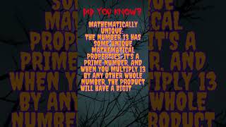 Fun Facts about Friday the 13th Ep.10 #halloween