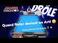 Quand RATER devient un ART! Championnat du Monde de Billard Artistique 🎱🏆🌎