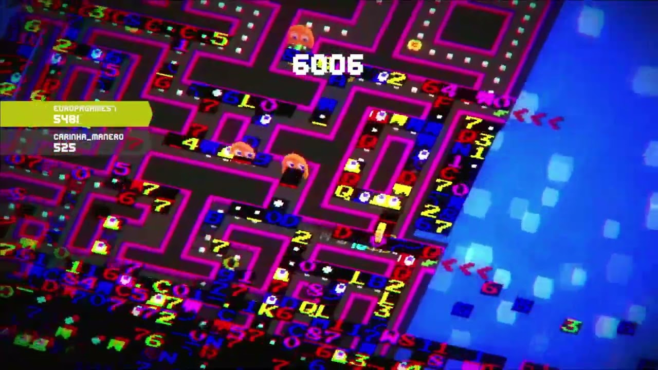 PS4 - Pac-Man 256 [Multi Player - Score: 14,606]