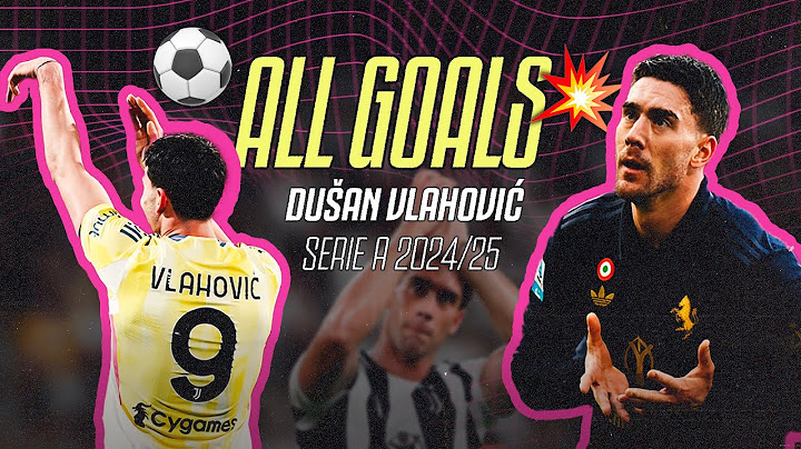 All Dušan Vlahović Goals - Serie A 2024/25 Season!