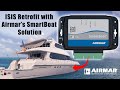 Lazzara yacht retrofit with airmars smartboat solution