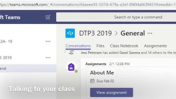 MS Teams - Accessing Class Notebook