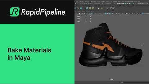 Bake Materials in Maya | Reduce Draw Calls with RapidPipeline