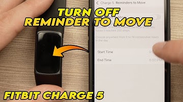 Fitbit Charge 5 : How to Turn Off and Disable the Reminder to Move Notification