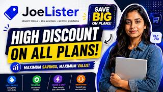 JoeLister Coupon Code 2026 | JoeLister Promo Code | JoeLister Saving Code | High Discount on Plans