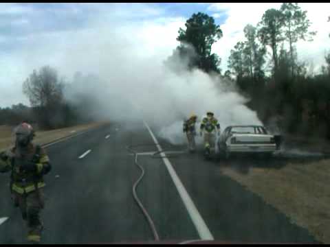 Fully Involved Vehicle Fire