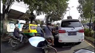 Budhal Kerjo - kondisi jalan raya dari sidoarjo ke bundaran waru - 24/03/2022